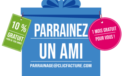 Programme de parrainage du logiciel de facturation ClicFacture